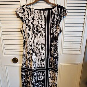 Black and white dress